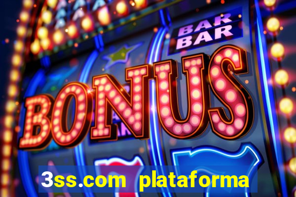 3ss.com plataforma de jogos